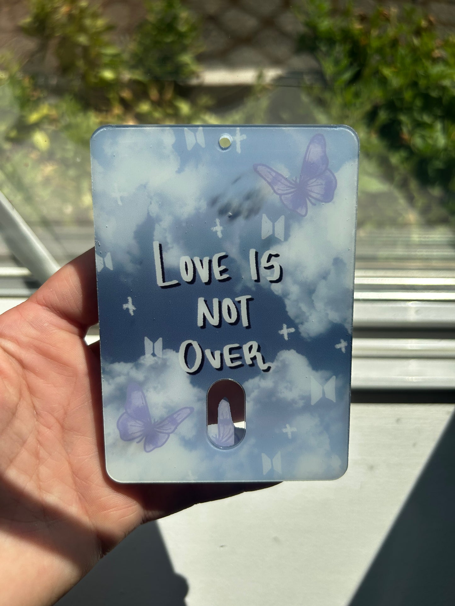 BTS Love Is Not Over Acrylic Photocard Holder