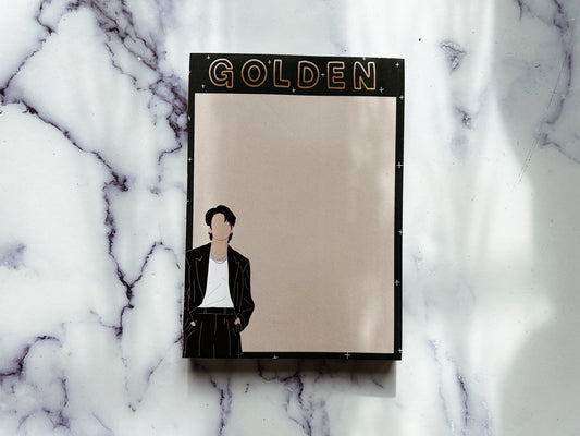 Golden By Jungkook Notepad