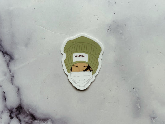 J-Hope Loverboy Beanie Sticker