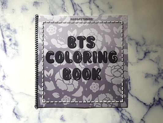 BTS Coloring Book