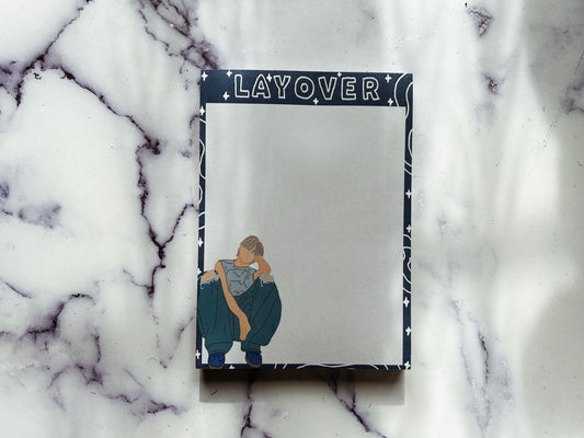 Layover By Taehyung Notepad