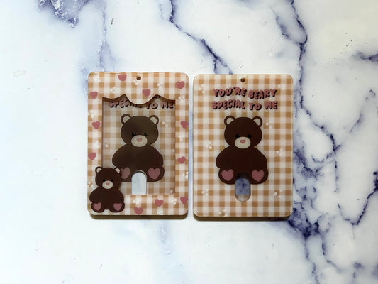 Beary Special Acrylic Photocard Holder