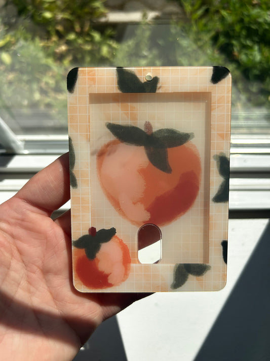 Tangerine Acrylic Photocard Holder