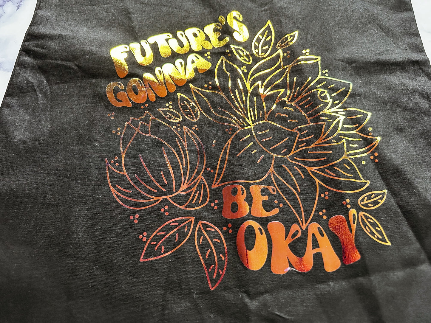 Future’s Gonna Be Okay Canvas Tote Bag