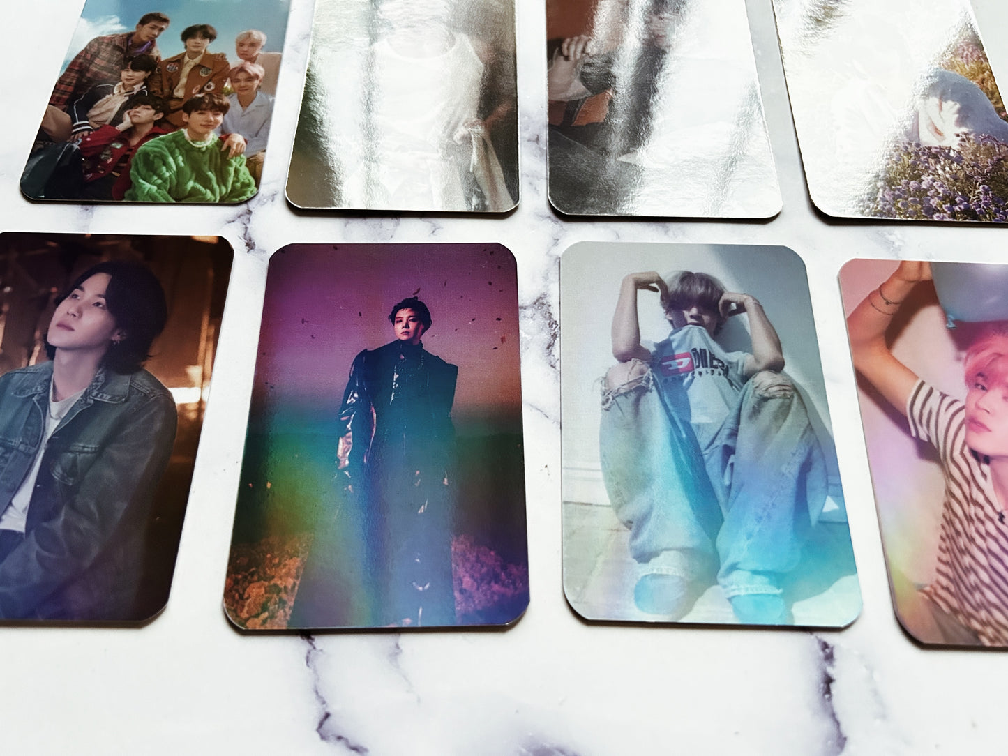 BTS Holographic Photocard Pack