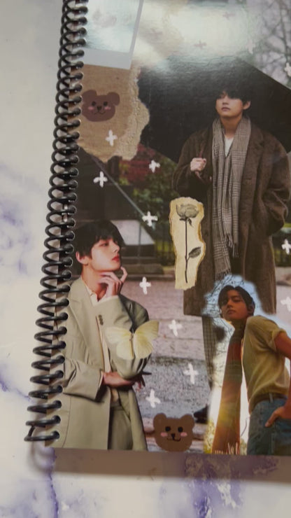 Taehyung Spiral Notebook