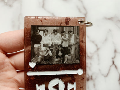BTS ‘BE’ Music Player Resin Keychain